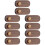 10Pièces Support Prix Bois Café Pratique Pour Usage 8