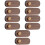10Pièces Support Prix Bois Café Pratique Pour Usage 9