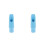 2Pièces Embouchure Saxophone Bleu ABS Tête De Sax 7