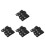 16Pièces Maintien Ceinture Élastique PU Noir Usage Chaussures Durable 7