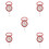 5Pièces Balance Manuelle Avec Crochet Pour Usage 7