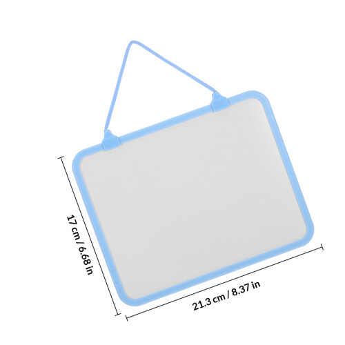 Ardoise Blanche Suspendue Bleue Effaçable Surface Magnétique 1