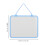 Ardoise Blanche Suspendue Bleue Effaçable Surface Magnétique 3