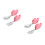 2Ensembles Fourchette Bébé Rose Portable Sécurisé 5