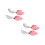 2Ensembles Fourchette Bébé Rose Portable Sécurisé 7