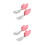 2Ensembles Fourchette Bébé Rose Portable Sécurisé 9