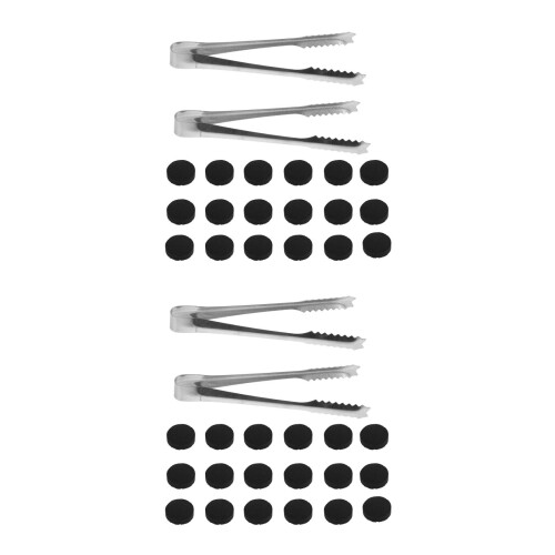 2Ensembles Métallique Barbecue Suspendu Usage Polyvalent 2