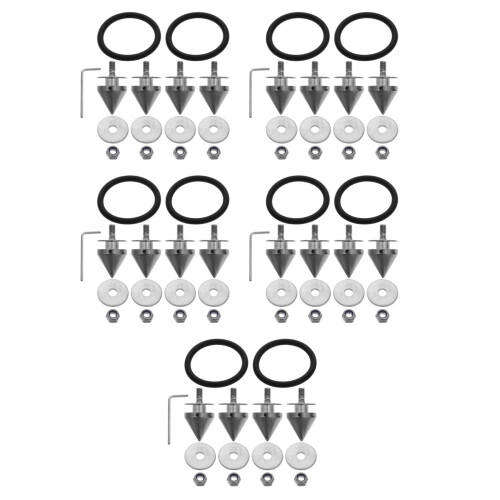5Ensembles Kit Fixations Rapides Vis Bumper Aluminium Usage 2