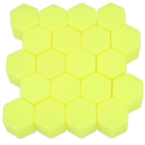 100Pièces Capuchon Écrou Roue Silicium Protection Robuste Auto 1