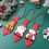 12Pièces Cravates Polyester Imprimé Accessoires De Fête 11