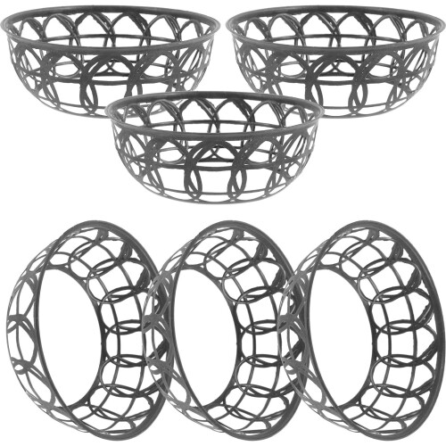 12Pièces Anneaux De Structure Plastique Pour Chapeau DIY 2