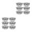 12Pièces Anneaux De Structure Plastique Pour Chapeau DIY 4