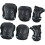 3Ensembles Protections Robustes Noires Pour Cyclisme Skateboard Mains 2