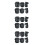 3Ensembles Protections Robustes Noires Pour Cyclisme Skateboard Mains 6