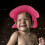 3Pièces Bonnet De Shampooing Rose Confortable Protection Oreilles 5