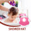 3Pièces Bonnet De Shampooing Rose Confortable Protection Oreilles 7