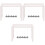 3Pcs Newton Balance Balls White Physics Educational Desktop Ornament 4