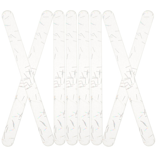40Pcs Acrylic Craft Sticks for DIY Ice Cream Popsicles Multi Color Use 1