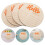 4Pièces Bébé En Bois Orange Rond Décor 11