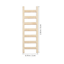 50Pièces Escalier En Bois Clair Pour Accessoire Maison De