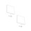 2Sets White Acrylic LED Video Recording Light Panel for Indoor Filming 4
