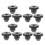 60Pièces Bouchons Huile Caoutchouc Noir Kit Réparation Auto 2