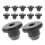60Pièces Bouchons Huile Caoutchouc Noir Kit Réparation Auto 3