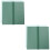 40Pcs Waterproof Plastic Flower Gift Wrapping Papers, Two-Sided Colors 6