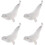4Pièces Jouets Simulation Plastique Gris Éducatif Enfant 7