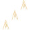 3Pcs Adjustable Golden Stainless Steel Eyebrow Measurement Tools 5