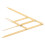 3Pcs Adjustable Golden Stainless Steel Eyebrow Measurement Tools 11