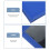 4Pcs Blue Disabled Certificate Organizer Pu+pvc Card Sleeves Protector 10