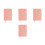 4Pcs Pink Student Planner Notebook with Dividers 7