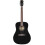 Fender Fender CD-60 Dreadnought Acoustic Guitar for Beginners, Black 1