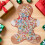 Gingerbread Man Serveringsbricka I Melamin För Jul 5