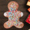 Gingerbread Man Serveringsbricka I Melamin För Jul 9