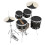 Drum Practice Pad, 10Pcs Drum Mutes Drum Silencer Drumming Practice Si 1