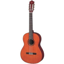 Yamaha CS40II Classical Guitar for Learners, 3/4 Size - Traditional Western Body - Natural, Silver