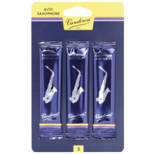 Vandoren Reeds Alto Sax 2.5 Traditional (3 Pack)