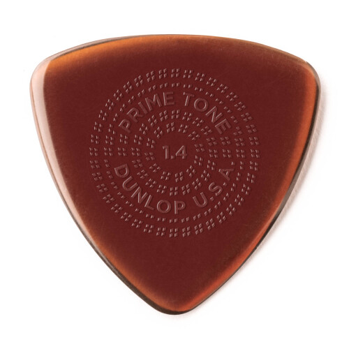 Dunlop Dunlop 512P1.4 Primetone Triangle Sculpted Plectra with Grip, 1.4mm,