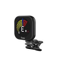 Fender Flash 2.0 Rechargeable Clip-On Tuner, with Guitar, Bass, Ukulele, Violin,