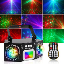 Vicalo Disco Light with Dual Disco Balls Disco Lights for Parties Sound Activated Party Lights RGB Strobe Stage Effect Light for DJ KTV Club Christma