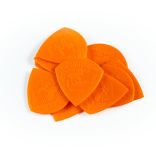Dan's Guitar Store - Precision Pick 0.70mm - 10-pack Grippy Precision Medium to thin High-Visibility Plectrums for Professionals