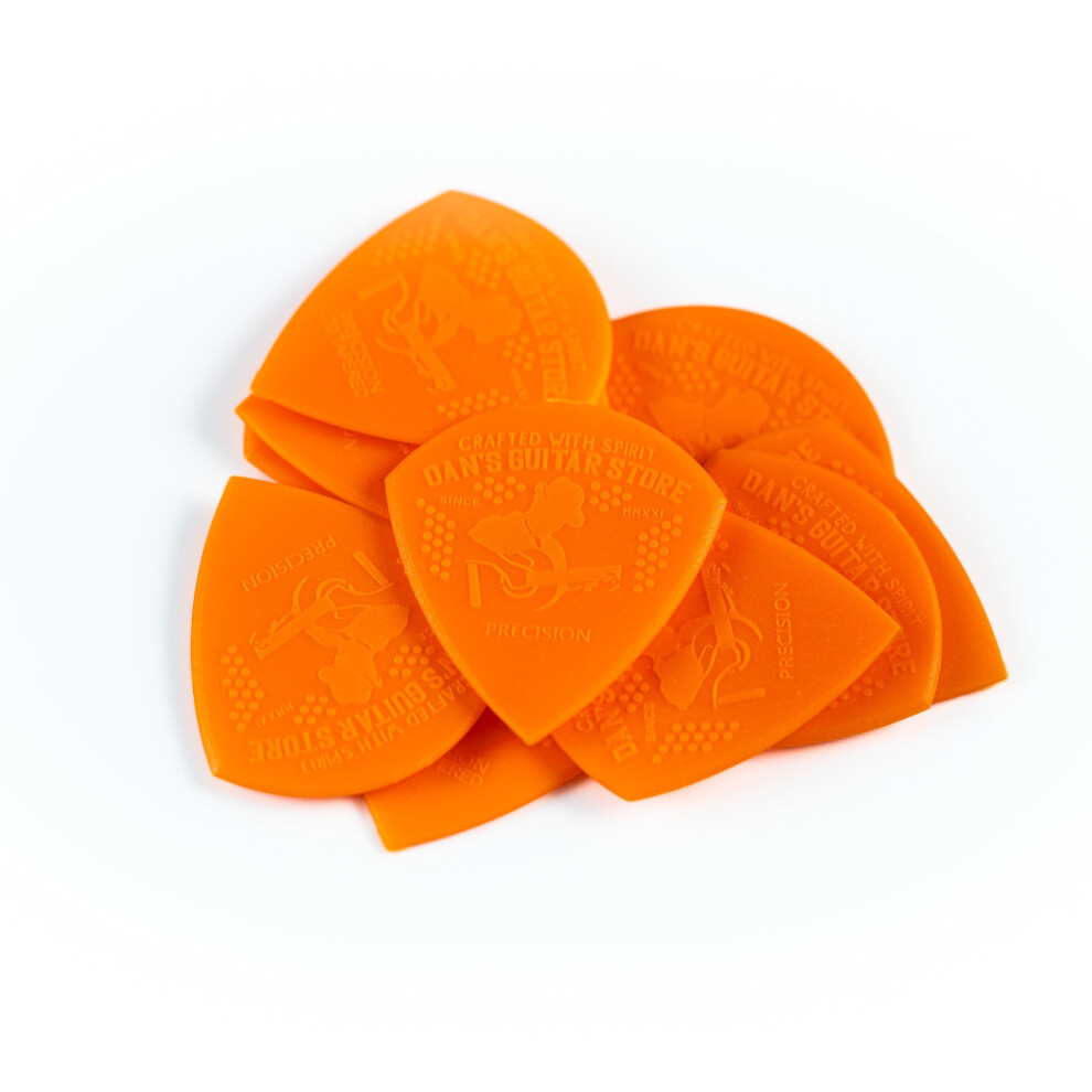 Dan's Guitar Store - Precision Pick 0.70Mm - 10-Pack Grippy Precision