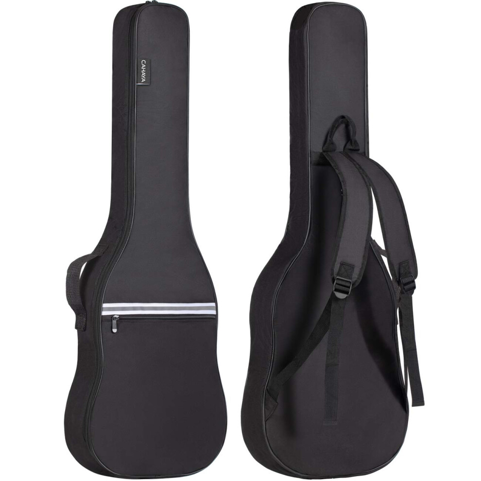 Cahaya Electric Guitar Bag Gig Bag 6Mm Padding Padded Backpack With Re