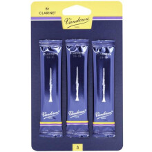 VANDOREN Reeds Clarinet Bb 1.5 Traditional (3 Pack)