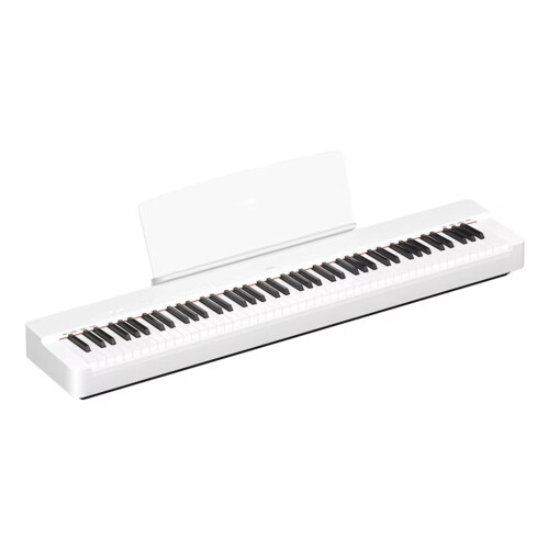 Yamaha P-225 Digital Piano, white - Lightweight, Portable digital piano with Gra