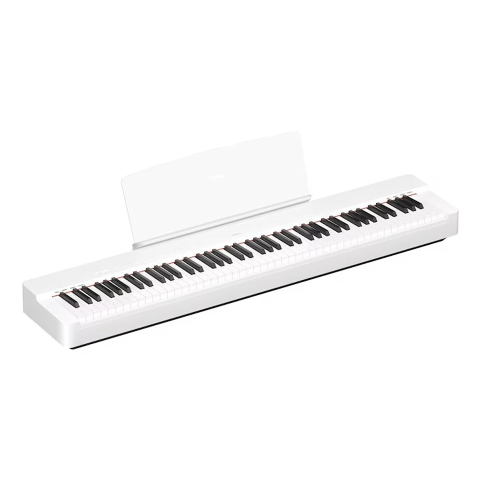 Yamaha P-225 Digital Piano, White - Lightweight, Portable Digital Piano With Graded Hammer Compact Keyboard, 88 Weighted Keys And 24 Instrument Sound