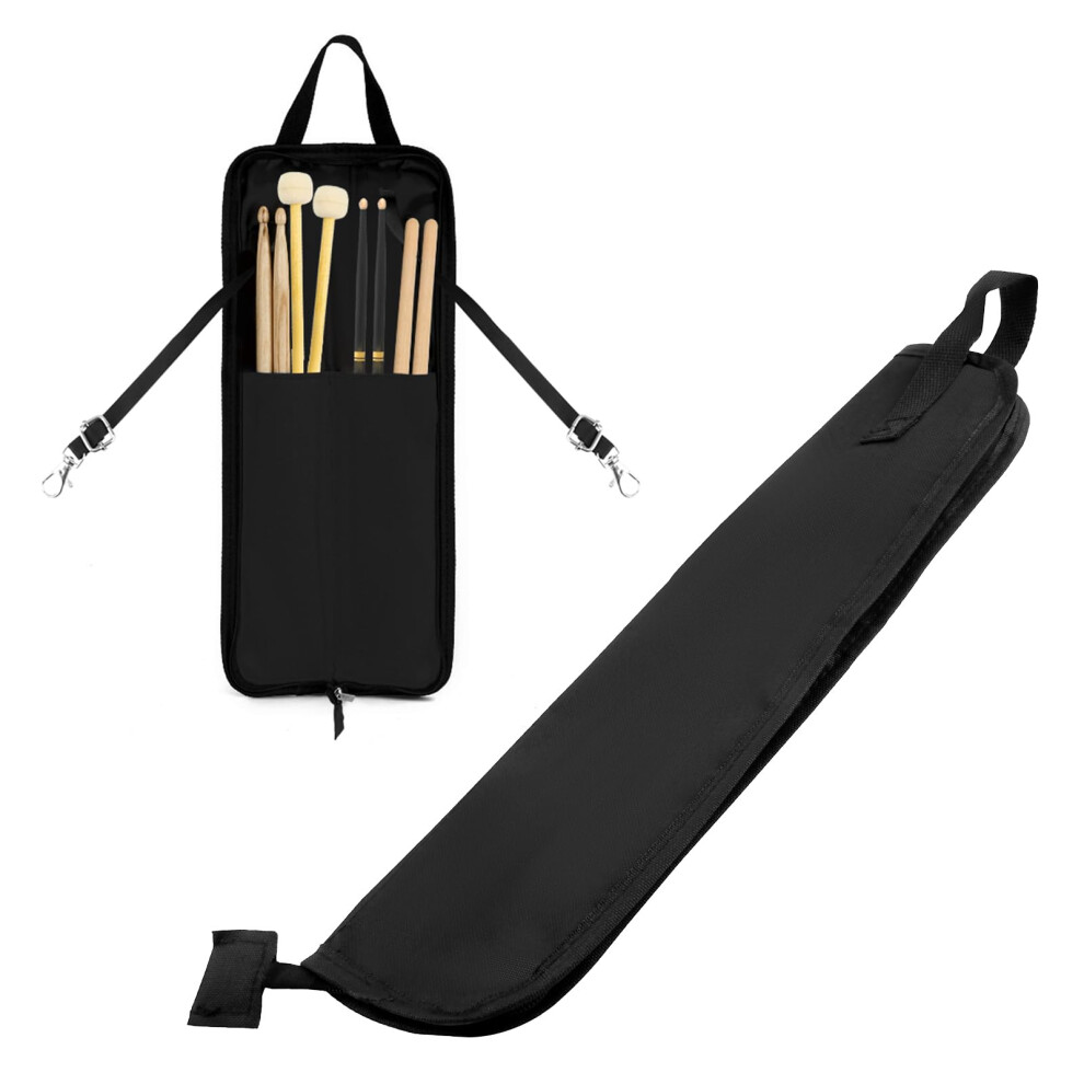 Fascetta Drum Stick Bag Portable Drumstick Storage Hanging Bag Lightweight Oxfo
