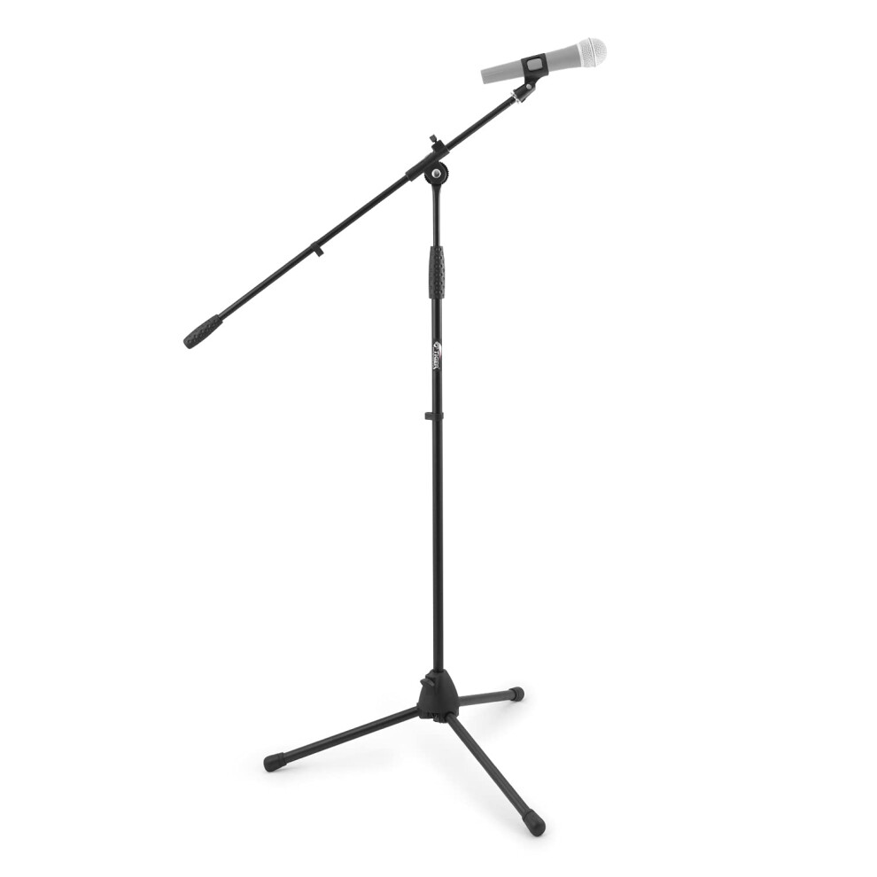 Tiger Mca68-Bk | Microphone Boom Stand | Mic Stand With Free Mic Clip